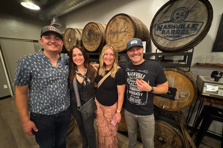 Andreea Marin et al. posing for the camera