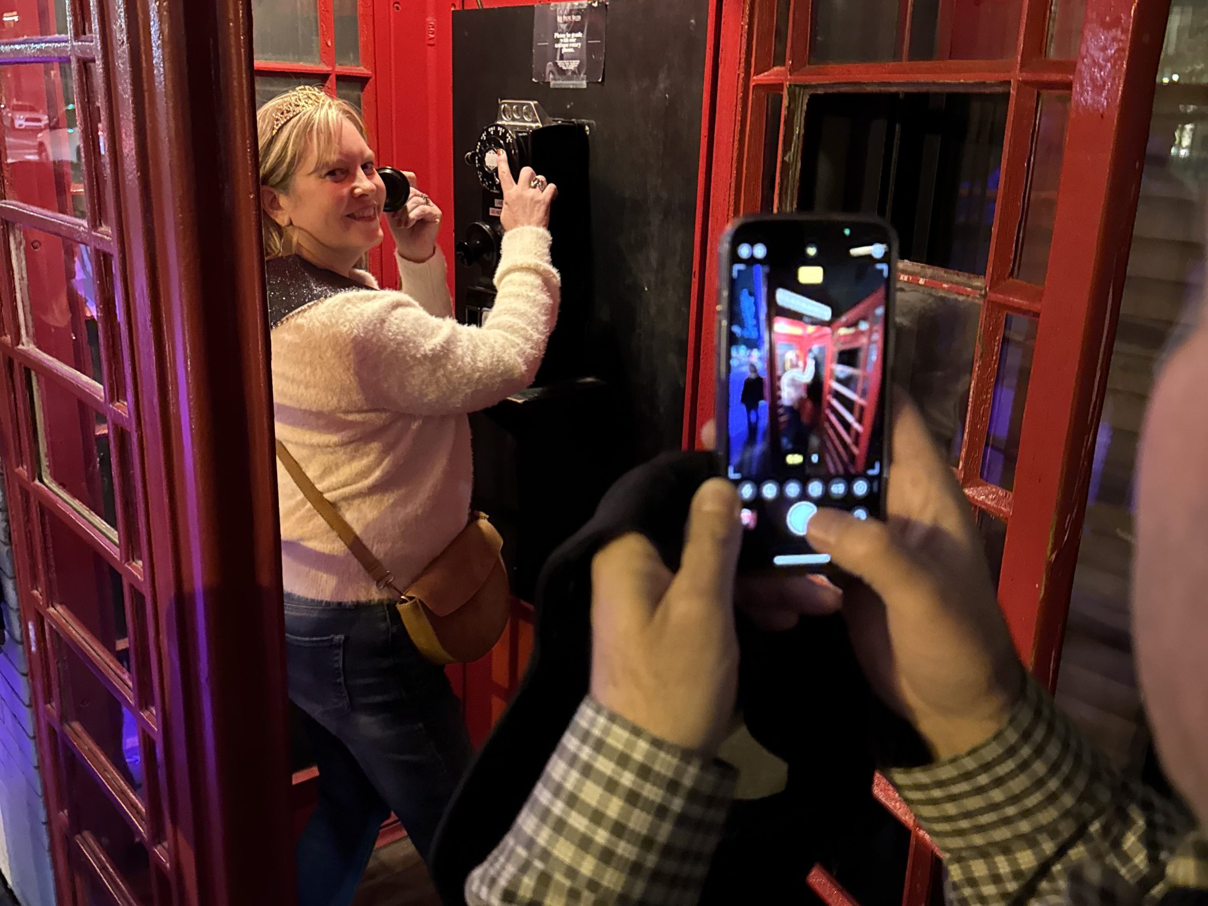 speakeasy secrets tour nashville red phone booth password passcode