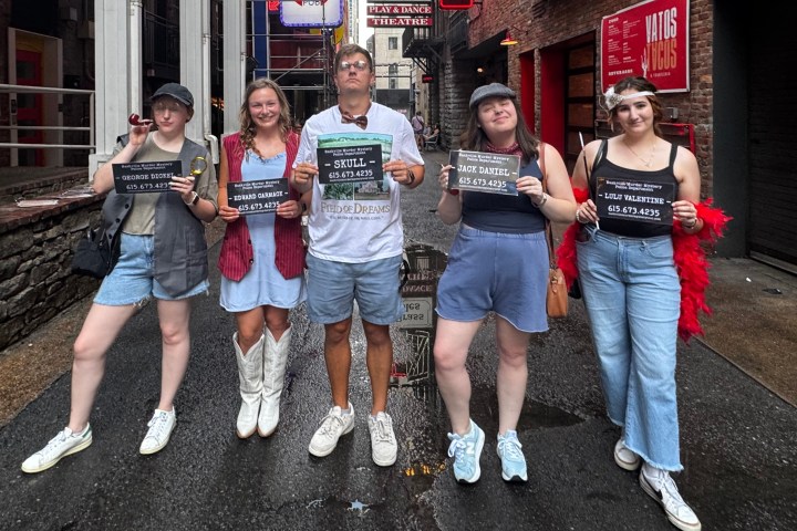 a group of people posing for a picture